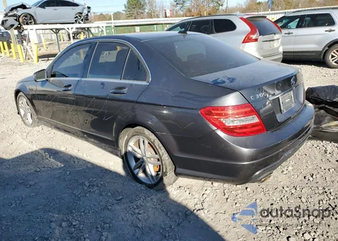 2013 Mercedes-Benz C 300 4Matic from USA, damaged, VIN WDDGF8AB4DR249436